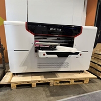 Imprimante DTG industrielle I3200 à double tête avec nettoyage automatique des têtes, encre pigmentée textile, machine d'impression sur t-shirts