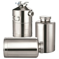Réservoir de stockage personnalisé de 20 L en acier inoxydable 316 de qualité alimentaire, poli miroir, anti-rouille, conforme aux normes ISO