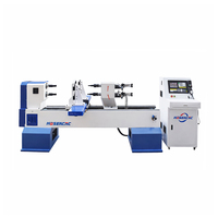 Torno de Madera Industrial Mosencnc con Motor Integrado |   Mini Torno para Trabajar la Madera con Portaherramientas Dobles y 2 Años de Garantía para Artesanos
