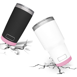 Venta caliente Cross-Border 7,5 cm Thermos Cup Bottom <span class=keywords><strong>Cover</strong></span> Antideslizante <span class=keywords><strong>Base</strong></span> de goma protectora Soporte Durable Cup Bottom Support - Product Image 3