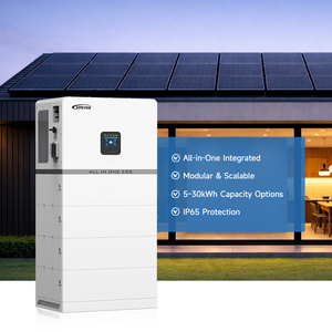 Invertisseur <span class=keywords><strong>hybride</strong></span> <span class=keywords><strong>Epever</strong></span> IP65 51,2 V 100 Ah avec batterie LiFePO4 intégrée, système de stockage d'énergie solaire tout-en-un - Product Image 1