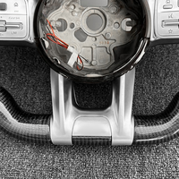 Volant sport semi-perforé en cuir Nappa pour Mercedes Benz Classe C (W205/W212) GLC C300 C200