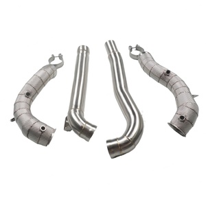 Exhaust for Benz 2015-2017 AMG GT GTS GTC GTR M178 C190 Automotive Performance Accessories Pipe Stainless 304 Exhaust Downpipe - Product Image 1