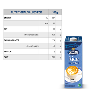 Boisson Barista de riz biologique sans produits laitiers de bonne qualité 1L pour une alimentation végétalienne et saine - Product Image 3