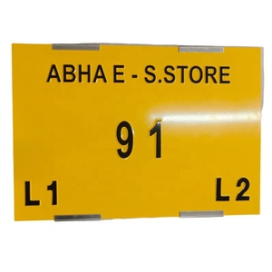 Señalización de Área de Espera con Letras en Relieve 3D Personalizadas con Superficie Brillante - Product Image 3