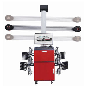 Machine d'alignement de roues 3D à suivi automatique, aligneur de roues avec armoire, écran de 24 pouces pour utilisation en garage - Product Image 1
