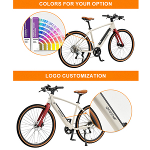 QUEENE OEM Motor Central de largo alcance <span class=keywords><strong>28</strong></span> pulgadas 250W <span class=keywords><strong>bicicleta</strong></span> eléctrica de montaña Ebike SUSPENSIÓN COMPLETA <span class=keywords><strong>bicicleta</strong></span> híbrida para adultos - Product Image 3