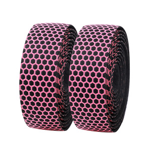 バンジーロードバイクハンドルバーテープハニカムパターン通気性滑り止めPU高弾性<span class=keywords><strong>EVA</strong></span> 210cm 3cm内径自転車ラップ - Product Image 5