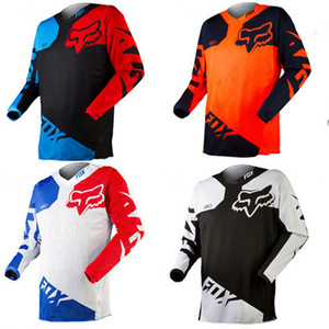 Traje de Ciclismo <span class=keywords><strong>FOX</strong></span> para Bicicleta de Montaña, Motociclismo Todoterreno, Descenso, Transpirable, de Secado Rápido, Poliéster, <span class=keywords><strong>Camiseta</strong></span> de Manga Larga para Verano - Product Image 3
