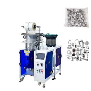Automatic Counting Hardware Part Packing Machine Furniture Fastener Bolt Screw Packaging Machine With Vibration Disk