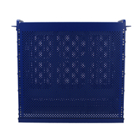 Pièces d'emboutissage de précision CNC pour châssis de rack 7U standard en acier galvanisé et alliage d'aluminium, pièces de quincaillerie de cabinet en tôle découpées au laser