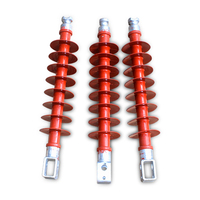 Isolateur composite haute tension FS-35 35 kV, isolateur polymère pour la production d'énergie éolienne et la distribution d'énergie en extérieur