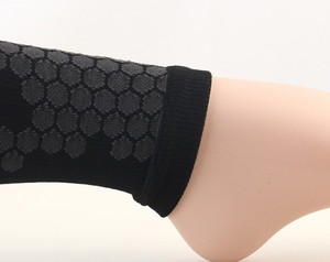 Kaus Kaki Lari Logo Kustom, Pakaian Olahraga Pelindung Betis Kompresi Lutut - Product Image 5