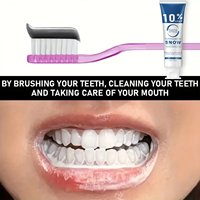 Pasta Dental Blanqueadora, Limpieza Profunda, Elimina Manchas, Aliento Fresco, Anti-Caries, Cuidado Bucal Diario, Cuidado Dental Familiar, Orgánico para el Hogar