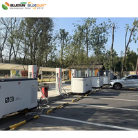 Chargeur de Véhicules Électriques Tout-en-un avec Stockage d'Énergie 150kW Charge Rapide Batterie 209kWh Prise en Charge CCS1 CCS2 GB/T Mise à Jour à Distance OTA Paiement en Ligne