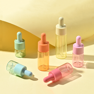 Botellas de Muestra Delgadas WOGU de 5 ml, 10 ml, 15 ml, 20 ml, Rojo, Verde, Azul, Rosa, Envase Cosmético de Esencia, Botella de Vidrio con Gotero para Aceite Esencial - Product Image 6