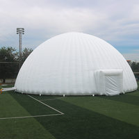 Tente ronde gonflable Publicité commerciale en PVC Tente gonflable géante sphérique Igloo Dome House Tente pour expositions promotionnelles