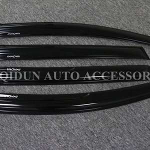 Pare-soleil de porte de voiture, déflecteur de pluie, visière de fenêtre, protection contre le vent et la pluie, 4 pièces pour Toyota - Product Image 5