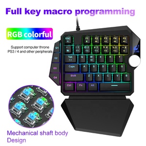Una mano teclado conjunto con conductor una mano Teclado mecánico - Product Image 5