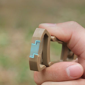 Großhandel Bestseller Hochwertige Camping Kunststoff-Clips Outdoor Wandern Tragbare Taktische Kunststoff-Karabiner für Camping - Product Image 5