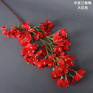 Branche de <span class=keywords><strong>Bougainvillier</strong></span> Blanc Artificiel en Soie à Suspendre, Styles Multiples, Vente en Gros, pour Décor Extérieur - Product Image 5