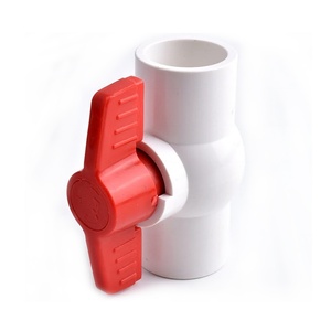 Válvula de Bola de PVC para Riego Agrícola y de Jardín, Tipo Rosca y Enchufe, 20/25/32/40/50 mm - Product Image 3