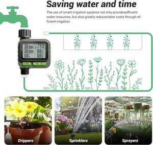 <span class=keywords><strong>Timer</strong></span> Digitale Wi-Fi per Irrigazione Giardino, Controllo Rubinetto per Risparmio Idrico, <span class=keywords><strong>Timer</strong></span> per Irrigazione con Tubo per Fattorie - Product Image 6