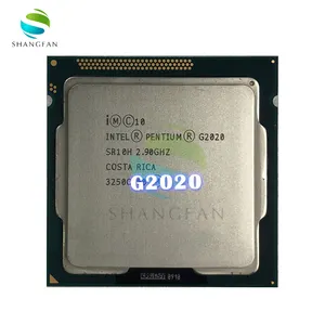 ل إنتل بنتيوم G2020 2.9 جيجا هرتز ثنائي النواة معالج وحدة المعالجة المركزية 3M 55W LGA 1155