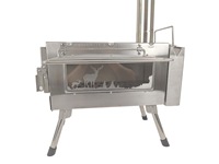 Poêle à bois portable camping randonnée accessoires réservoir d'eau