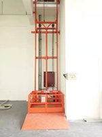 Nouvelle plateforme élévatrice verticale hydraulique en acier pour marchandises, capacité de 2000 kg, certifiée ISO CE, pour les ateliers de réparation de machines d'entrepôt