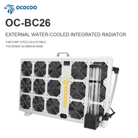 Système de refroidissement liquide externe OCOCOO BC26 12000W haute puissance pour serveur PC – Radiateur de refroidissement liquide intégré pour performances optimisées