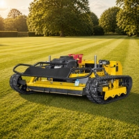 Tondeuse à gazon tout-terrain professionnelle, agricole, à fléaux, avec personnalisation et optimisation de la performance
