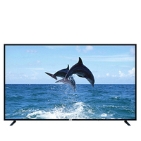 TV pintar LED, televisi layar datar murah 32 40 42 50 55 inci TV pintar Android LED 32 40 42 50 65 75 inci 4K