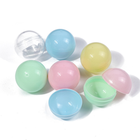 Capsules Gashapon transparentes colorées de 32 mm en forme d'œuf de Pâques, capsules en plastique colorées pour machine Gashapon, jouets à torsion, balles Gashapon à vendre