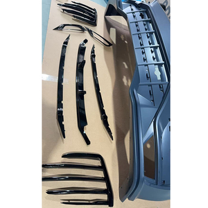Per <span class=keywords><strong>Volkswagen</strong></span> Transporter <span class=keywords><strong>T5</strong></span> T6 T6.1 <span class=keywords><strong>Multivan</strong></span> 2012-2024 Griglia Anteriore Paraurti Facelift Accessori di Aggiornamento Esterno - Product Image 4