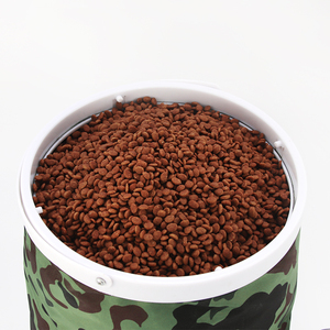 Fabricante al por mayor plegable portátil al aire libre Oxford tela perro gato <span class=keywords><strong>comida</strong></span> contenedor soporte - Product Image 5
