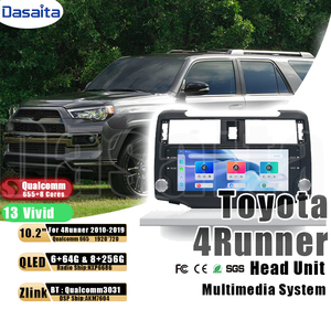 Xe đa phương tiện <span class=keywords><strong>Player</strong></span> Car Stereo đơn vị đứng đầu 10 inch <span class=keywords><strong>Android</strong></span> đài phát thanh 8 + 256 gam Carplay màn hình cho tacoma 2015+ - Product Image 1