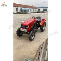 Traktor Roda HP 12/18/25 Laris di Afrika Dilengkapi dengan Set Lengkap Alat Pertanian untuk Panen dan Penanaman