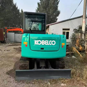 Excavadora compacta Kobelco SK60-8, maquinaria de construcción eficiente adecuada para proyectos pequeños y medianos. - Product Image 3