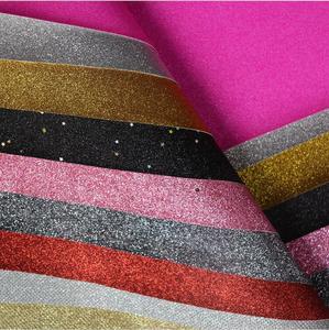 Tessuto glitter grosso in pelle alla moda unico ed ecologico di alta qualità - Product Image 3