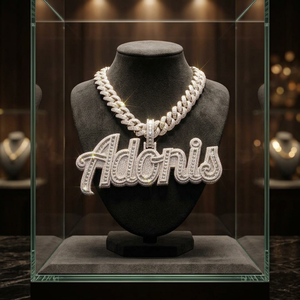 Colgantes y Dijes de Moissanita al por Mayor, Plata de Ley 925 con Baño de Rodio, Joyería Hip Hop Personalizada con Incrustaciones, Unisex para Fiestas - Product Image 4