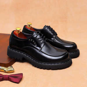 Nouvelles Bottes Classiques de Designer pour Hommes en Cuir Véritable Automne Hiver 2025 Confortables, Imperméables, Antidérapantes, à Enfiler DSYX - Product Image 1