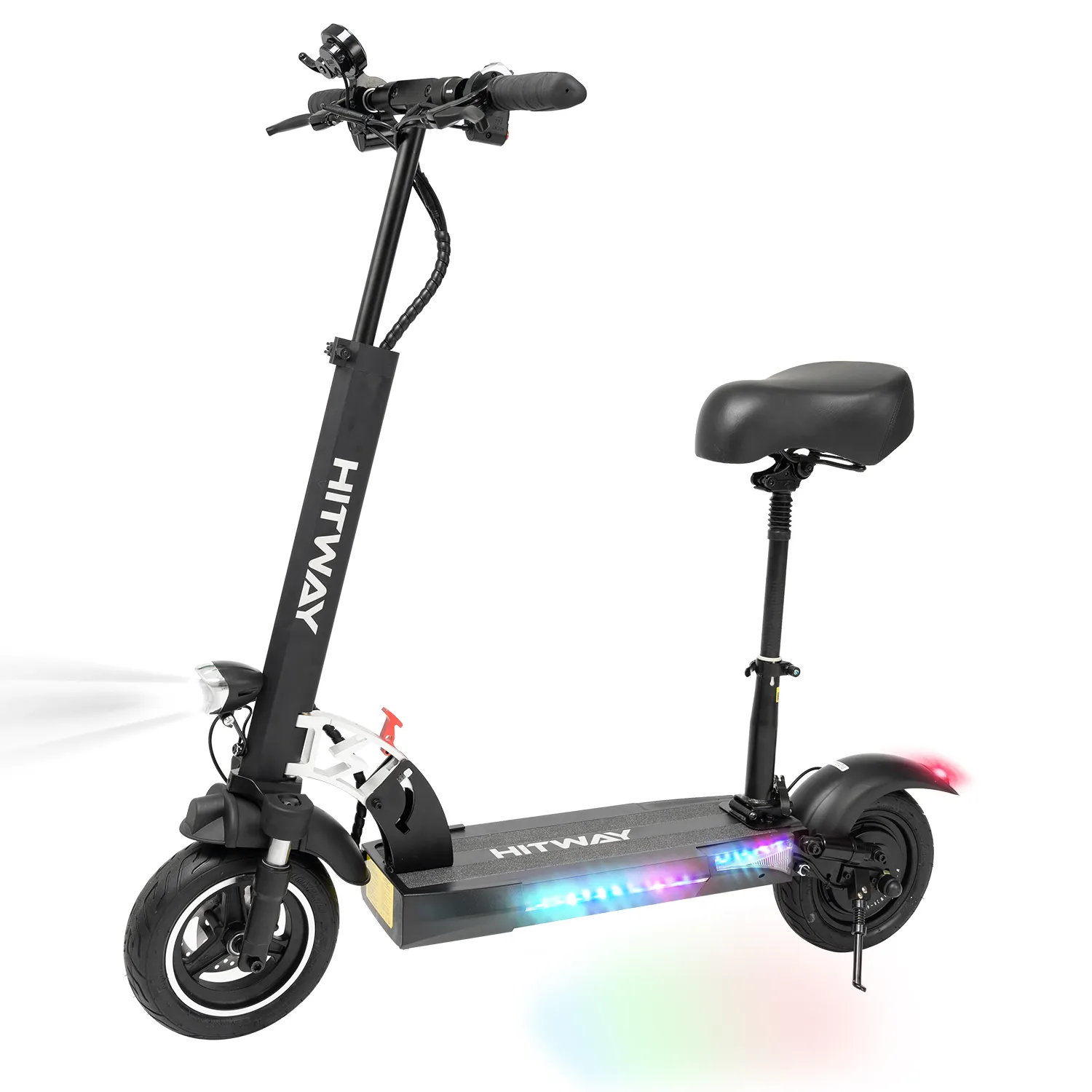 HITWAY EU Warehouse Stock Electric Scooter 800W 10Ah 45km/h Brushless Motor Foldable with Seat for Adult