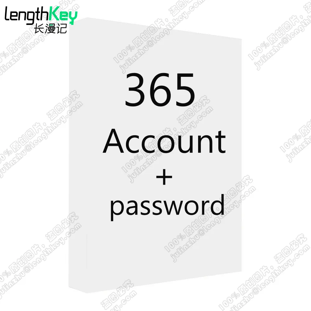 บัญชี 365 อย่างเป็นทางการ + รหัสผ่านโดยการส่งการสนับสนุนหน้าแชท Ali ปรับแต่งชื่อ ส่งออนไลน์ทันที