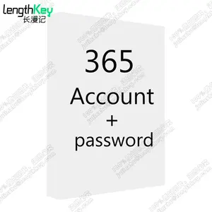 official 365 Account+password Send By Ali Chat Page Support customize name Send it online immediately