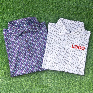 <strong>2026</strong> High Quality Custom Embroidery Logo Your Own Design Logo Polyester Spandex Print Dry Fit Golf Men's <strong>Polo</strong> Shirts - Product Image 1