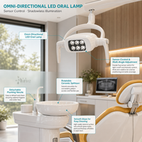 Fauteuil dentaire électrique Z11A entièrement équipé en métal avec compresseur d'air, tout-en-un, de luxe, prix de gros du fabricant chinois