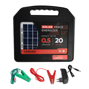 Energizador de Cerca Eléctrica Solar para Granja, 12V, Impermeable, de Alta Eficiencia, con Diseño Ecológico, Alcance Efectivo de 20 Millas - Product Image 4