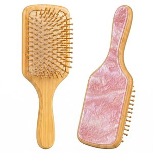 Cepillo Desenredante de Alta Gama con Láser y Parches de Moda para Masaje Capilar en Salón y Uso Doméstico - Product Image 1