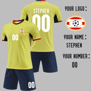 Jg6334 2526 Mannen Ronde Hals Sneldrogend Voetbalshirt Digitale Print Aangepaste Trainingskleding Met Team/Individuele Nummers En Namen - Product Image 5